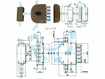 16680866705101-serraturaquintuplicedaapplicaresenzascroccodoppiamappa2300mm60sx230051