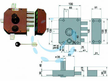 16680869102082-serraturaquintuplicedaapplicareconscroccodoppiamappa20550mm60sx20550vsdmj